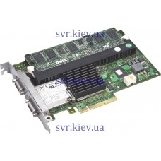 RAID-контроллер DELL PERC 6/E FY374 256MB BBWC PCI-E x4 6Gb/s