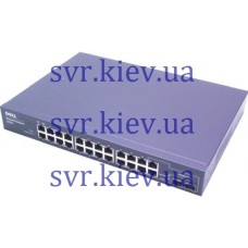 Коммутатор DELL PowerConnect 2724 24+2 RJ-45+SFP 1Gb/s